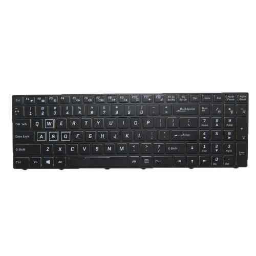 Laptop Backlit Keyboard For 2AM H700 160F0810PN2C English US Black With Black Frame New