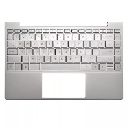 Laptop PalmRest&keyboard For HP Envy 13-BA0087TU 13-BA0090TU 13-BA0091TU 13-BA0095TU 13-BA0097TU 13-BA0100TU 13-BA0101TU 13-BA0103TU 13-BA0107TU 13-BA0108TU with backlit United States US Silver New