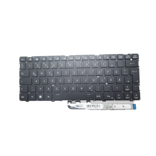 Laptop Backlit Keyboard For CVM23F26D09430 6-80-L2410-07A-1 German GR Black Without Frame New