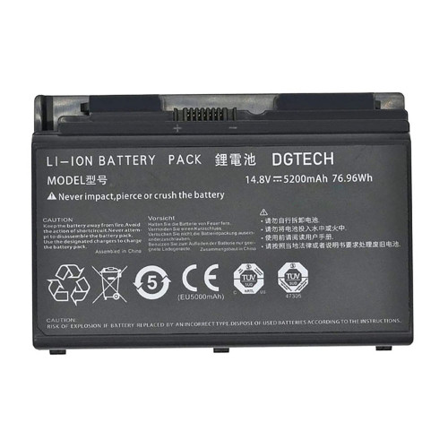 Laptop Battery For Schenker W724 5200mAh 76.96Wh 14.8V New