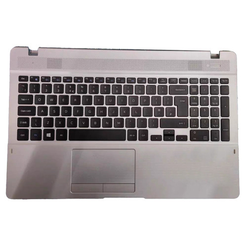 Laptop PalmRest&keyboard For Samsung NP370B5L NP371B5L NP370E5L 370B5L 371B5L 370E5L United Kingdom UK Upper Case With Touchpad Silver New