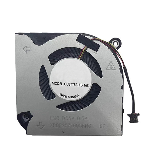 Laptop GPU FAN For QUETTERLEE-168 XRDFS531005PN0T-FMS XRDFS531005PN0T EP FMS DC 5V 0.5A 4PIN New