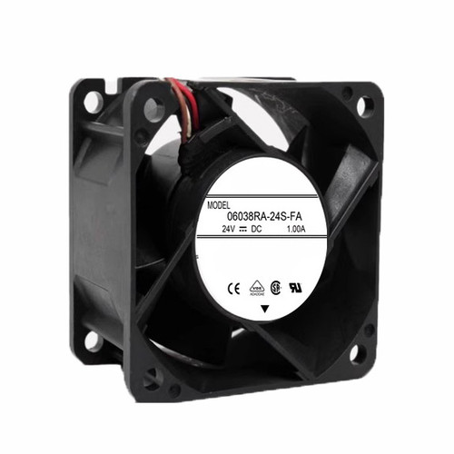 Cooling Fan For NMB 06038RA-24S-FA 60*60*38MM 24VDC 1.00A New