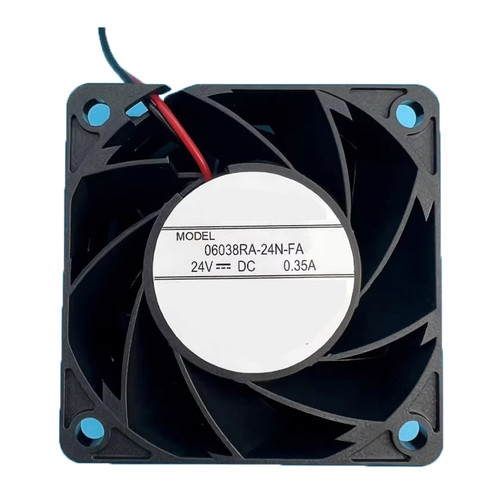Cooling Fan For NMB 06038RA-24N-FA 60*60*38MM 24VDC 0.35A 2Lines New