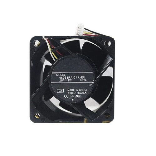 Cooling Fan For NMB 06038RA-24R-EU 60*60*38MM 24VDC 0.72A 4Lines New
