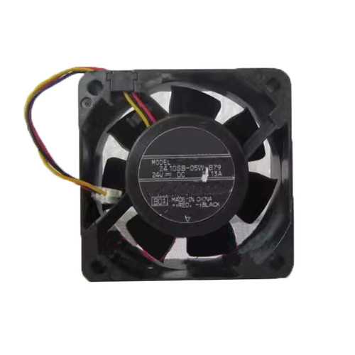 Cooling Fan For NMB 2410SB-05W-B79 60*60*25MM 24VDC 0.13A 3Lines New