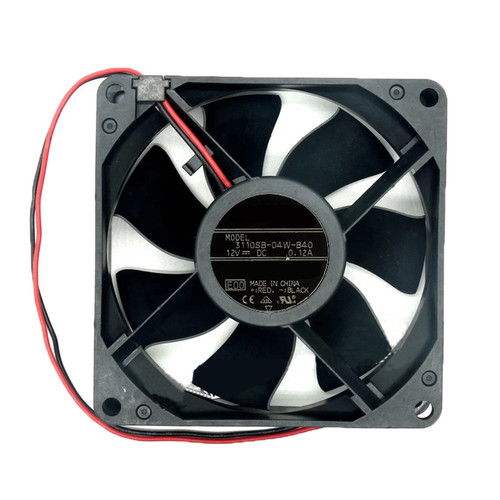 Cooling Fan For NMB-MAT 3110SB-04W-B40 80*80*25MM 12VDC 0.12A 2Lines New