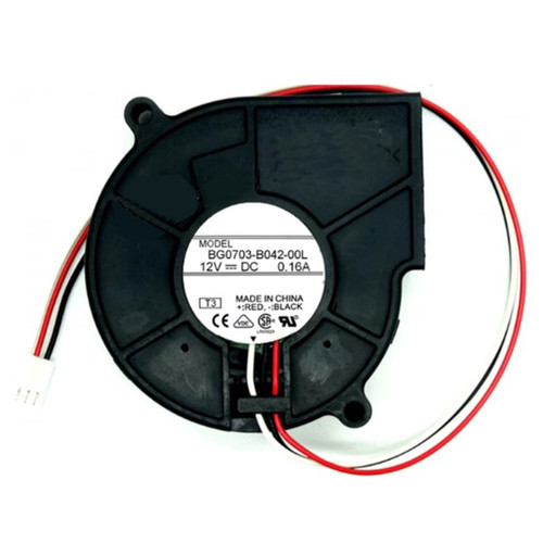 Cooling Fan For NMB-MAT BG0703-B042-00L 75*75*30MM 24VDC 0.16A 3Lines New