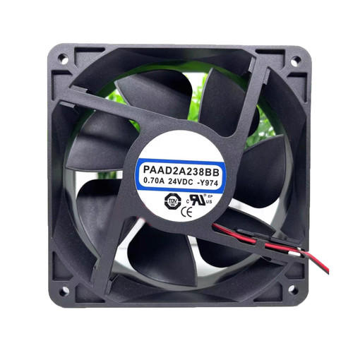 Cooling Fan For NSTECH PAAD2A238BB-Y974 120*120*38MM 24VDC 0.70A 4Lines New