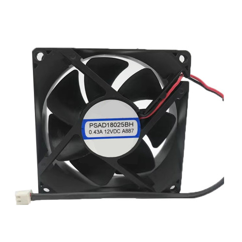 Cooling Fan For NSTECH PSAD18025BH-A887 80*80*25MM 12VDC 0.43A 2Lines New