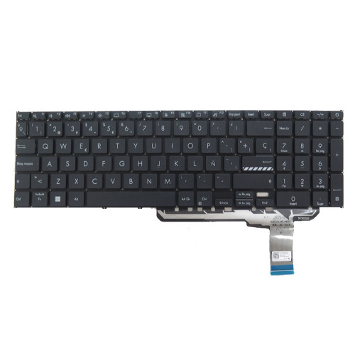 Laptop Keyboard For ASUS Vivobook 17 P1702ZA S1702ZA X1702ZA Without Frame Black Spanish SP