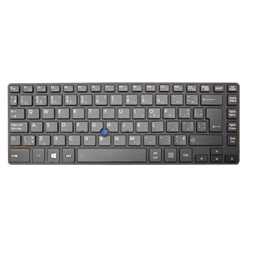 Laptop Keyboard For Toshiba Portege R30-A PT341C-00W00T PT341C-00X00T PT341C-00Y00T PT341C-01000T PT341C-02Q00T Canada CA Black With Frame With Backlit&Pointing New