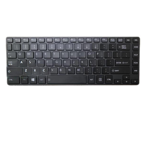 Laptop Keyboard For Toshiba Tecra Z40-C Z40-C-106 Z40-C-10R Z40-C-11E Z40-C-11N Z40-C-11P Z40-C-127 Z40-C-12X English US Black With Frame Without Backlit&Pointing New