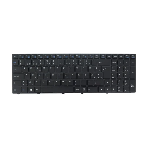 Laptop Monochrome Backlit Keyboard For CVM15F26EEJ4308 6-80-N7500-390-1 Estonia EST Black With Black Frame New