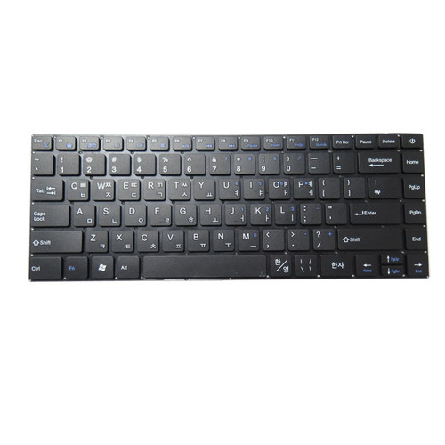 Laptop Keyboard For Lanix For Neuron X V3 Flex Black Korean KR No Frame (Empty Four Needles) New
