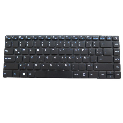 Used Laptop Keyboard For Lanix For Neuron X V3 Flex Black Latin America LA No Frame (Empty Four Needles) 98% New