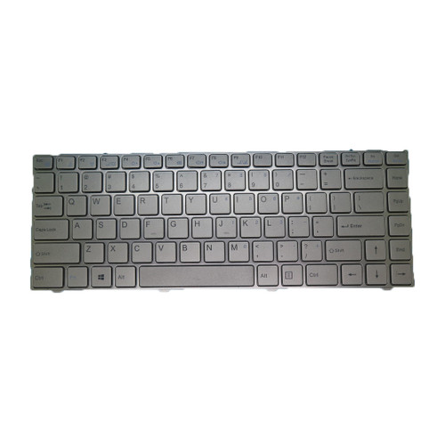 Laptop Keyboard For DNS 0147453 0147454 0151436 0152433 0157253 0161109 0162774 0163031 0801164 English US Silver Frame New