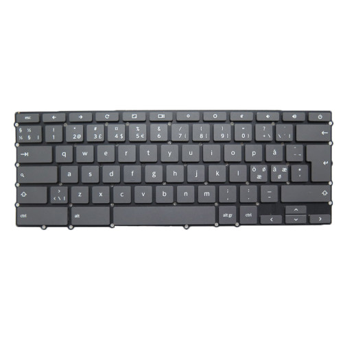 Laptop Keyboard For Lenovo Chromebook S330 81JW Nordic NE Without Frame Black New