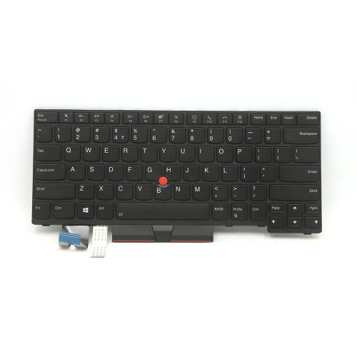 Laptop Keyboard For Lenovo ThinkPad T14 Gen 1 T14 Gen 2 P14s Gen 1 P14s Gen 2 5N20X70354 5N20X68876 India IN With Backlight Black New