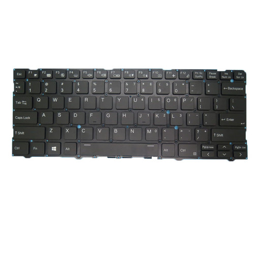 Laptop Keyboard For Terra Mobile 1470U United States US Without Frame Black