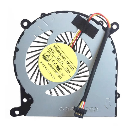 Laptop GPU Cooling Fan For Hasee G97E G99E T700 CPA7S04 DFS541105FC0T FKLV DC5V 0.5A New
