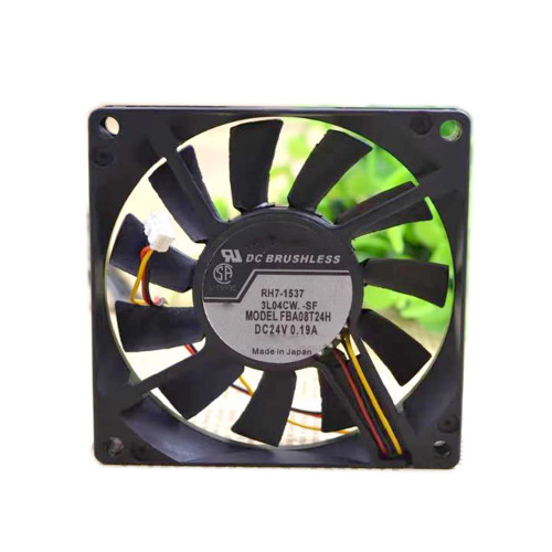 Cooling Fan FBA08T24H RH7-1537 3L04CW.-SF DC24V 0.19A 3PIN New