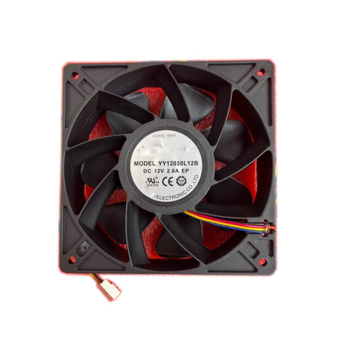 Cooling Fan YY12038L12B DC12V 2.8A 4PIN New
