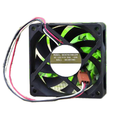 Cooling Fan DE07015B12H-096 DC12V 0.50A 3PIN New