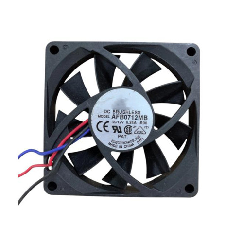 Cooling Fan AFB0712MB-R00 DC12V 0.24A 7CM 3Lines New