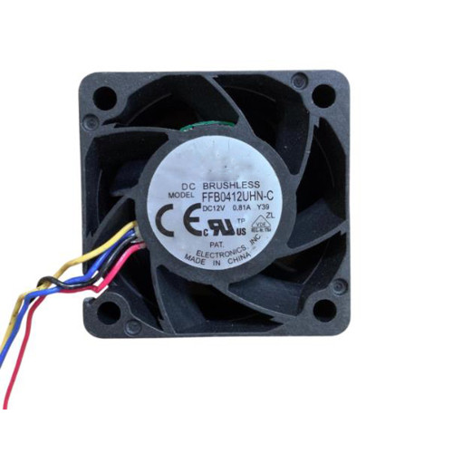 Cooling Fan FFB0412UHN-C-Y39 DC12V 0.81A 4CM 4PIN New