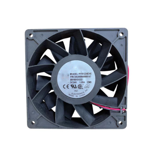 Cooling Fan PFB1224EHE-CM9 DC24V 1.08A 12CM 2PIN New