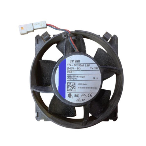 Cooling Fan For Ebmpapst 3312NU DC12V 2.4W 9CM 2PIN New