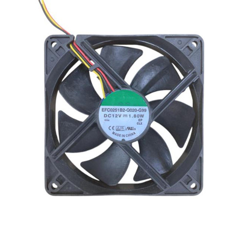 Cooling Fan For SUNON EFC0251B2-Q020-G99 DC12V 1.80W 12CM 3PIN New