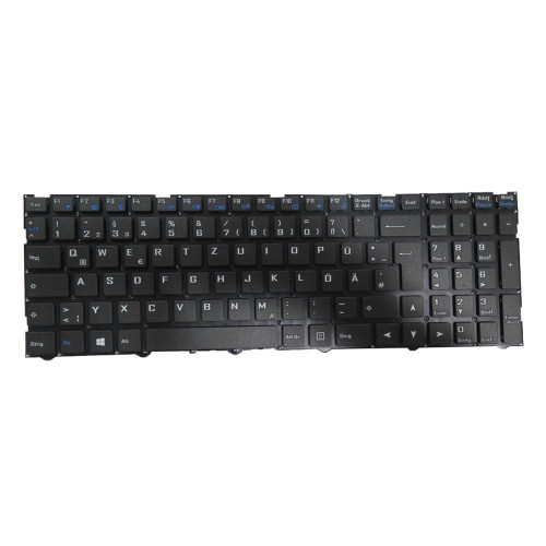 Laptop No Backlit Keyboard For Aquado Slim Notebook P1722 V2 17,3 Zoll German GR Black No Frame New