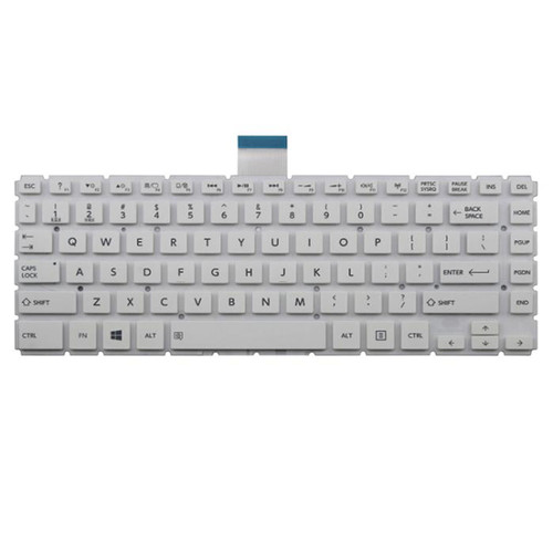 Laptop Keyboard For Toshiba Satellite CliCk 2 PRo P35W-B3226 P30W-B-104 English US White Without Backlit New