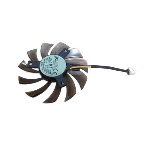 Silent Fan Cooling Fan For Gigabyte 8010 Graphics Card FAN T128010SM DC12V 0.20AMP 2PIN 2Lines New