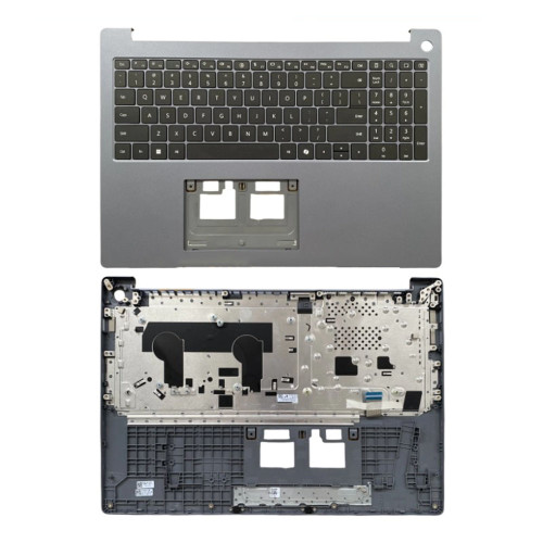 Laptop PalmRest&keyboard For Huawei MateBook D 16 2024 MCLG-X MCLG-16 Gray Top Case Black United States US keyboard