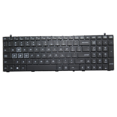 Laptop No Backlit Keyboard For 한성컴퓨터 For Hansung TFG7175 English US Black Without Frame New