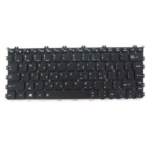 Laptop Keyboard For Dynabook Portege X30W-K-102 X30W-K-107 X30W-K-109 X30W-K-10G X30W-K-10W X30W-K-10Z Greek GK Black With Backlit New