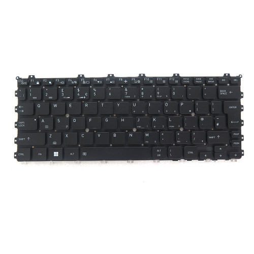 Laptop Keyboard For Dynabook Portege X30W-J-11H X30W-J-11N X30W-J-11Y X30W-J-12V X30W-J-130 X30W-J-13J X30W-J-13Z United Kingdom UK Black With Backlit New
