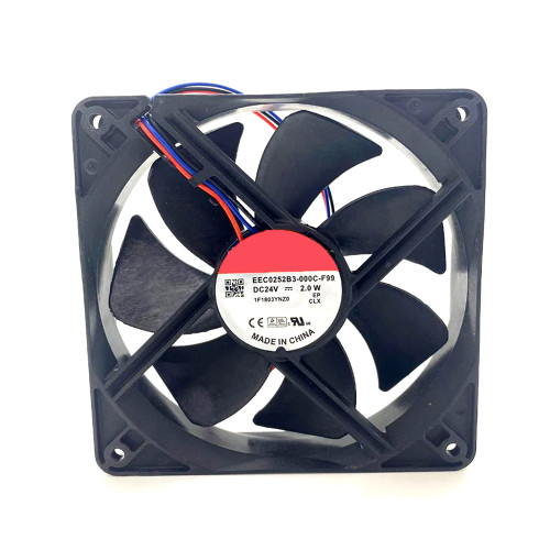 Cooling Fan For SUNON EEC0252B3-000C-F99 DC24V 2.0W 12CM 3PIN New