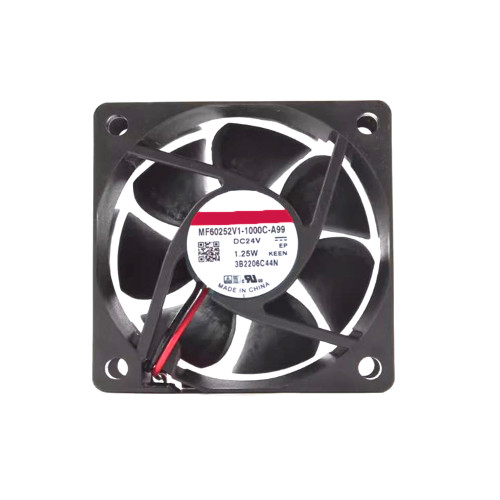 Cooling Fan For SUNON MF60252V1-1000C-A99 DC24V 1.25W 6CM 2Lines New