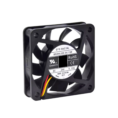 Cooling Fan EFS-06C24L DC24V 0.10A 6015 3PIN New