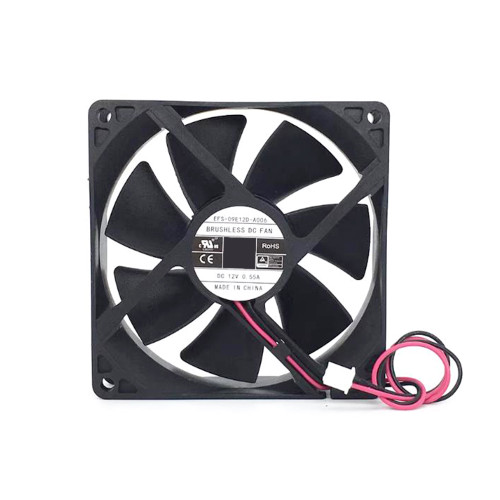 Cooling Fan EFS-09E12D-A006 DC12V 0.55A 9225 9CM 2PIN New