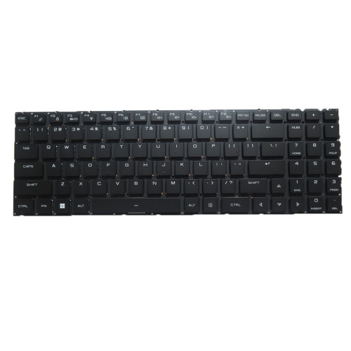 Laptop Mechanical Keyboard For KBDR15A009-6011 KT0121G4BS5900A00 17' English US Black New