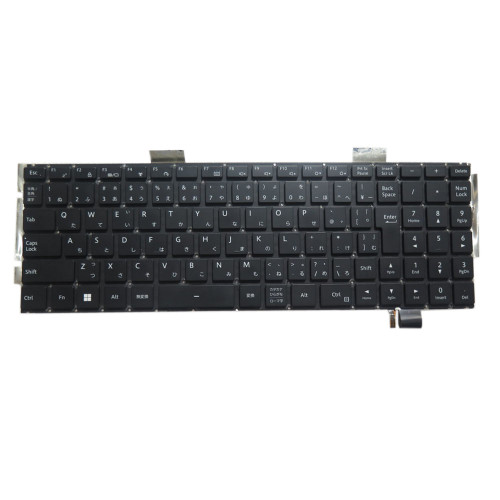 Laptop Monochrome Backlit Keyboard TFM20P80 TFM20P80J0J8524 KBDR02A008-4134 TFM20P80J0 Japanese JP With Backlit Black No Frame New