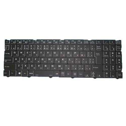 Black Laptop No Backlit Keyboard With large arrow keys For AVADirect V370SNCQ V370SNCQ QS Japanese JP No Frame New