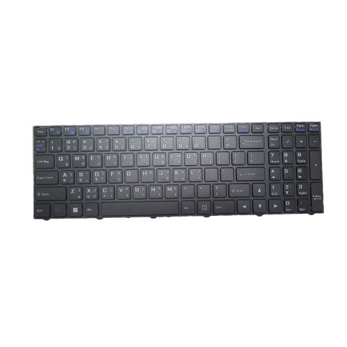 Black Laptop No Backlit Keyboard For AVADirect NP50PNP-S QS Bengali MU With Black Frame New