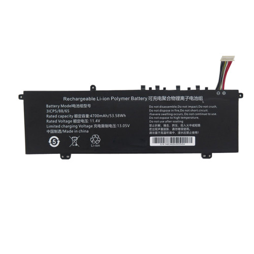 Laptop Battery Hasee X5-2021S5H X5-2021S5 HINS02 11.4V 4700MAH 53.58WH New