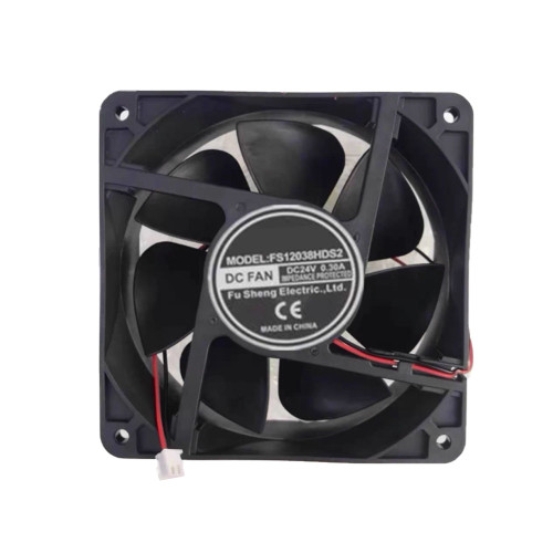 Cooling Fan For KUNPENG FS12038HDS2 24V 0.30A Metal New